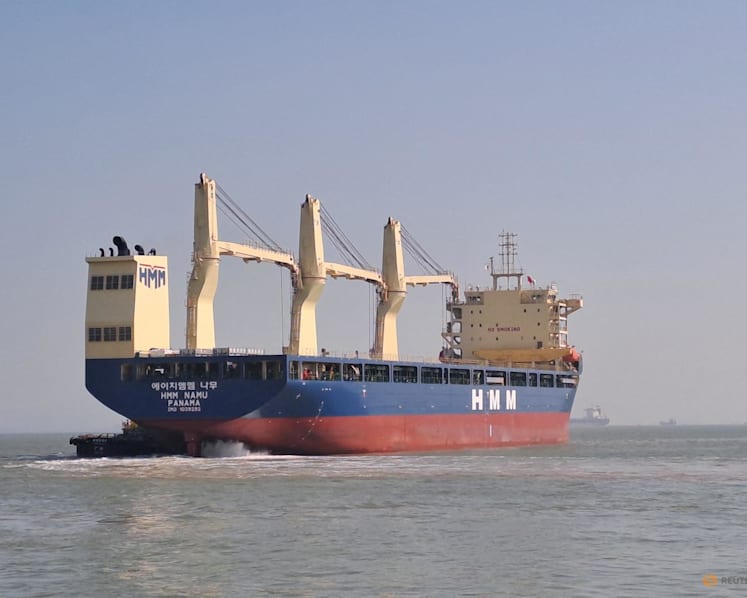 South Korean ship in Strait of Hormuz hit by unidentified object, ministry says
