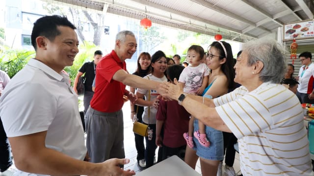 杨厝港推社区餐食支助券 李显龙：培育更有爱心社会