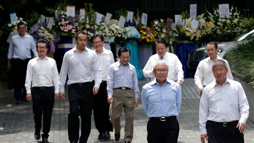 Tributes pour in for property tycoon Kwek Leng Joo at his wake