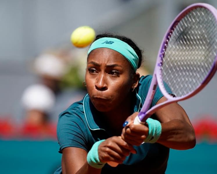 Gauff battles through illness to reach Madrid Open last 16