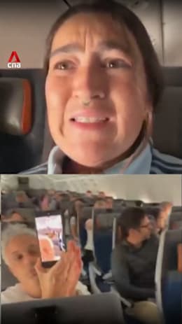 Passenger captures chaotic scenes as screams turn to cheers on flydubai flight