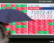 US-Iran deal sparks record highs for Asian stocks, drags on oil