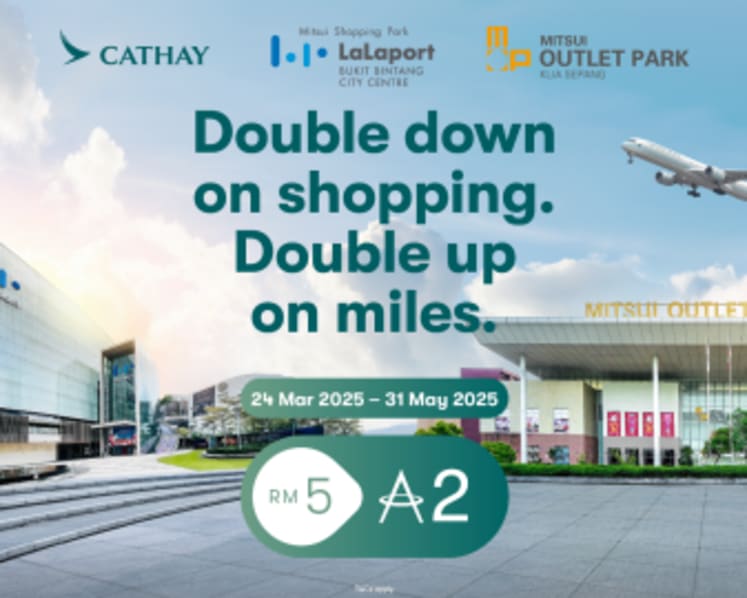 Cathay expands lifestyle offerings in Southeast Asia with Mitsui Mall Group partnership in Malaysia