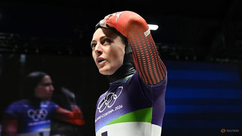 Skeleton-Flock leads at halfway hoping to erase 2018 pain