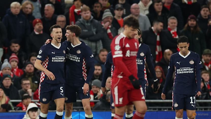 PSV Eindhoven stun Liverpool with 4-1 thrashing at Anfield