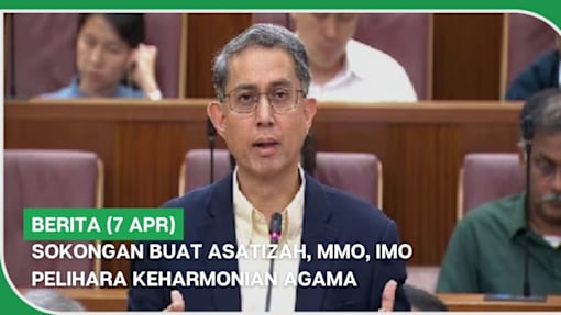 BERITA (7 Apr) | Sokongan buat asatizah, MMO, IMO pelihara keharmonian agama