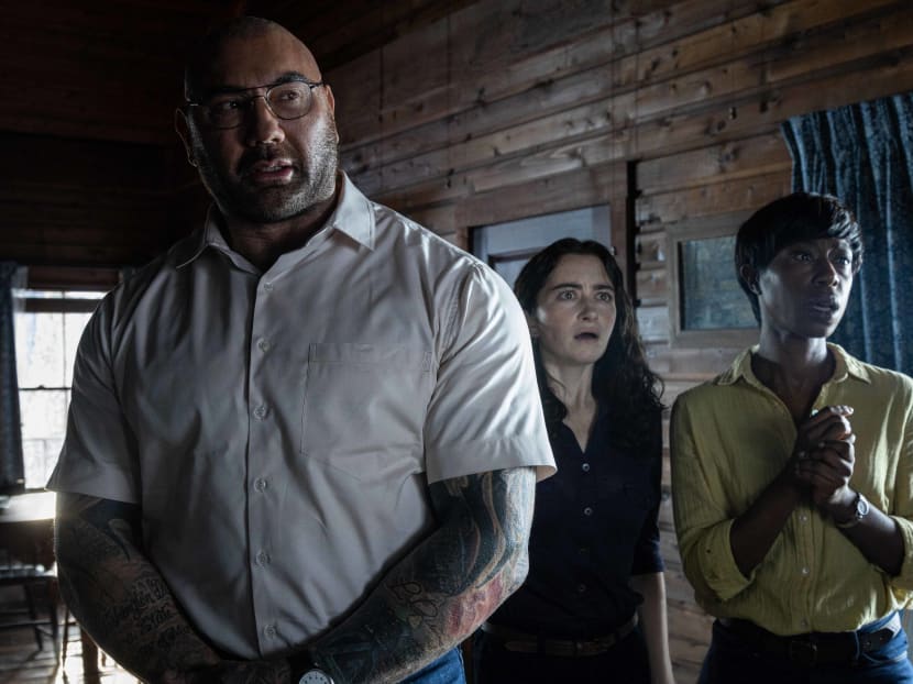 Trailer Watch: Dave Bautista Ruins Family Vacation In M Night Shyamalan&rsquo;s Knock At The Cabin