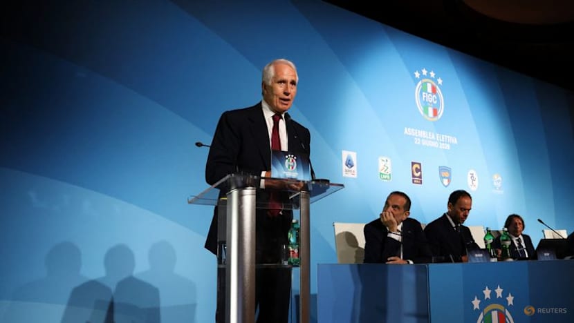 Malago takes helm of Italian football after third World Cup qualification failure