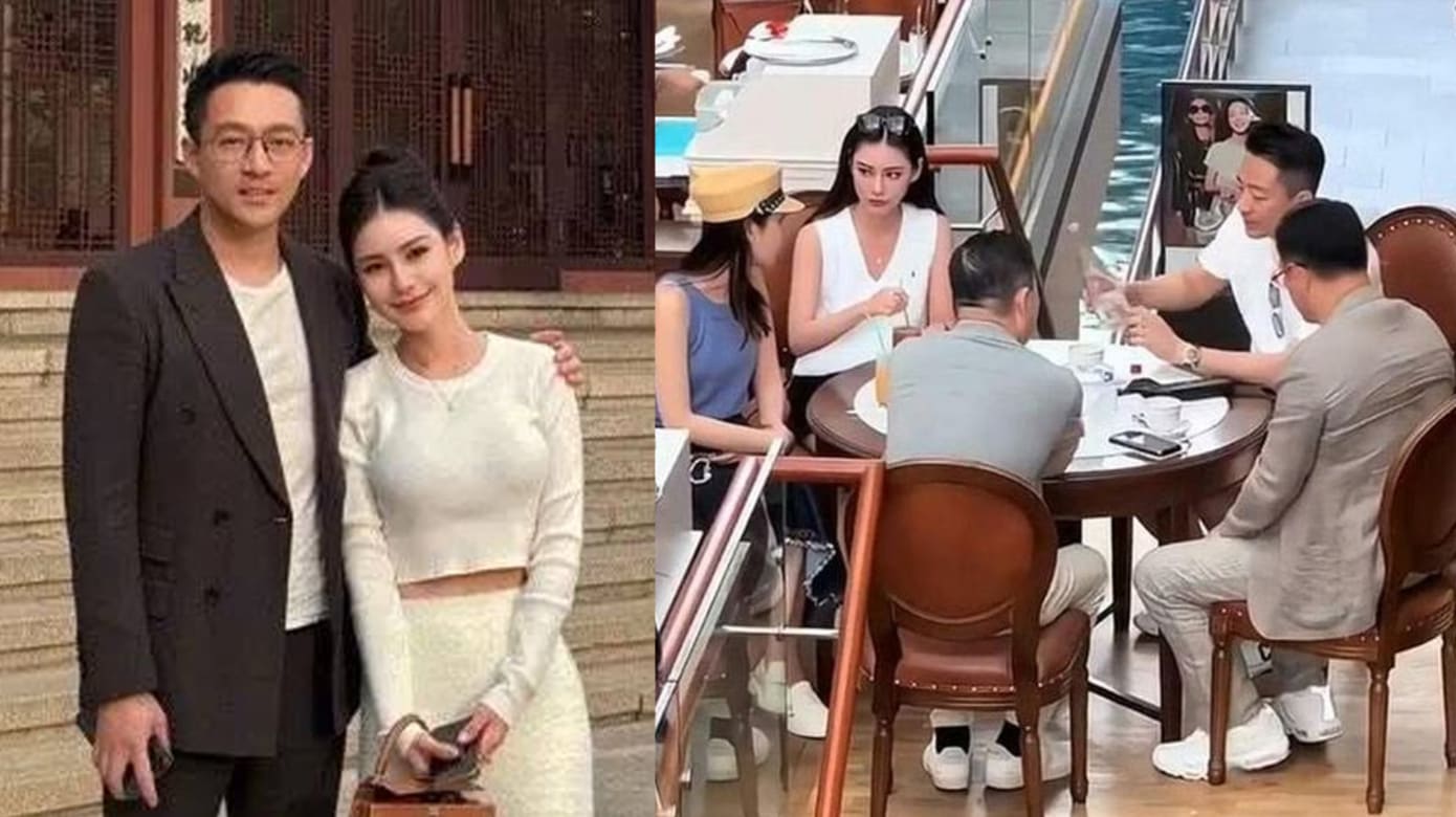 汪小菲与未婚妻Mandy现身新加坡