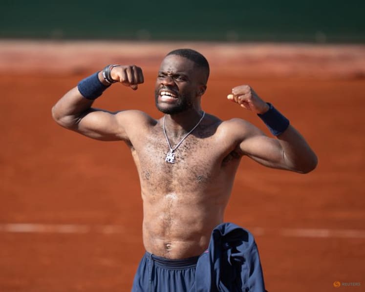 Tiafoe makes online plea after losing racket in crowd during victory celebrations