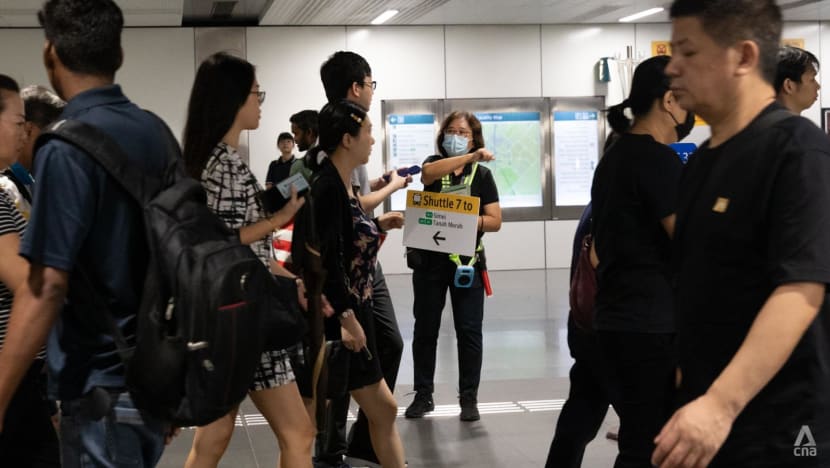 No major issues for commuters during morning rush hour despite MRT suspension between Tanah Merah and Tampines No major issues for commuters during morning rush hour despite MRT suspension between Tanah Merah and Tampines