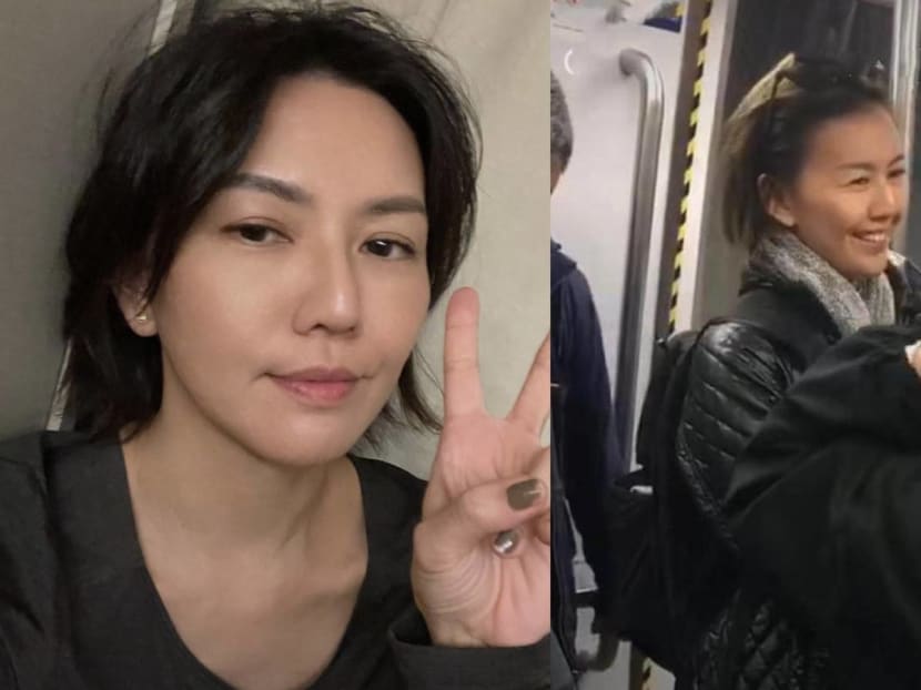 Stefanie Sun spotted on train in China chatting with anyone who recognised her 