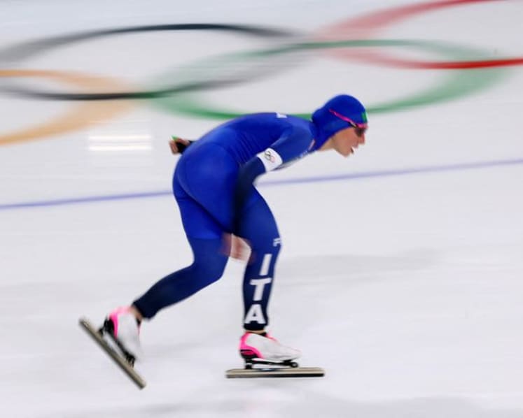 Speed skating-Italy's Lollobrigida seizes 5,000m title for second gold at Milano Cortina