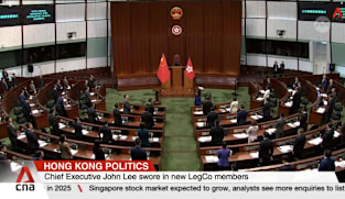 Hong Kong Chief Executive John Lee swears in new LegCo members 