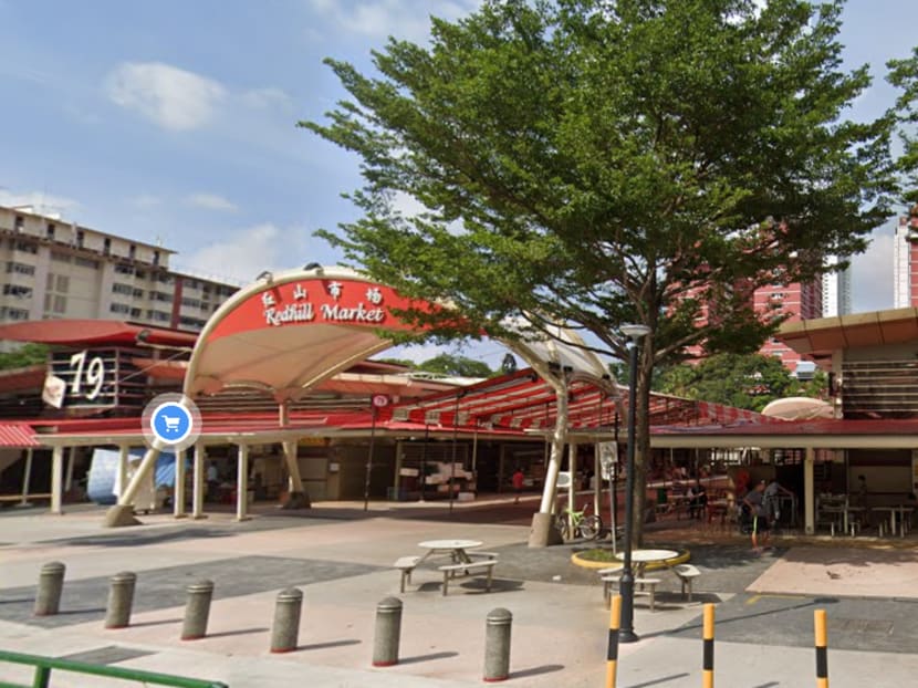 A view of Redhill Market and Food Centre.