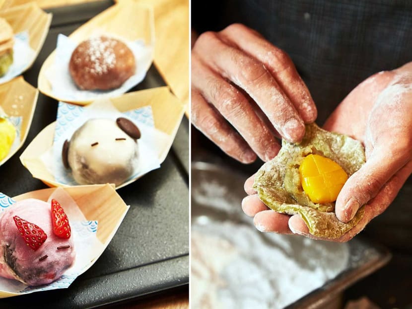 Customisable Daifuku Stuffed With Strawberry, Yuzu & Lychee At