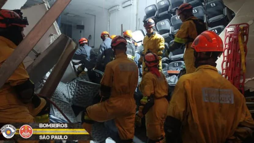 9 maut, 28 cedera apabila depoh kontena roboh di Brazil