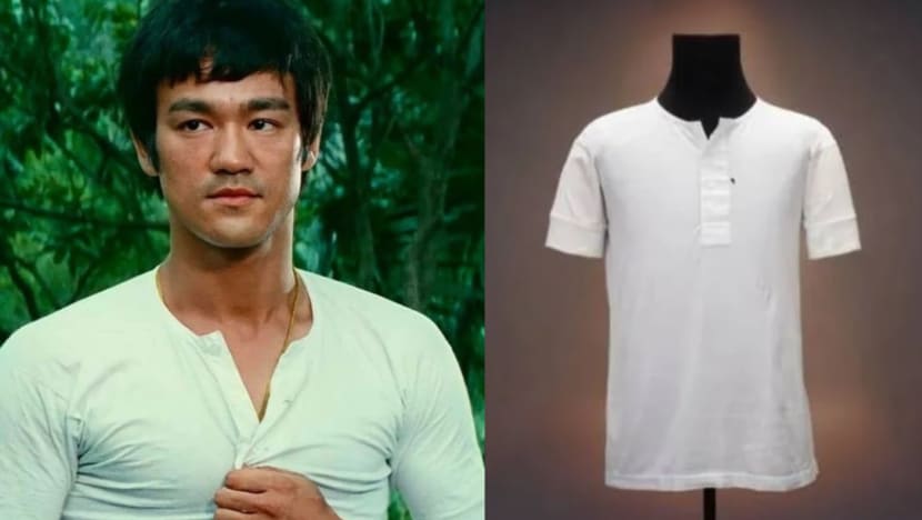 Bruce Lee’s Sweat-Stained White Top To Be Auctioned Off, Estimated To Fetch S$25K