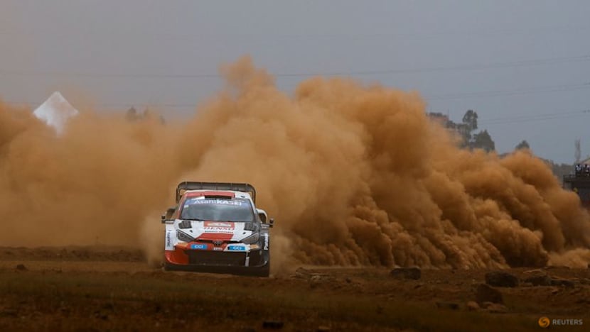 Rallying-Ogier leads Toyota trio in Japan as Rovanpera suffers setback