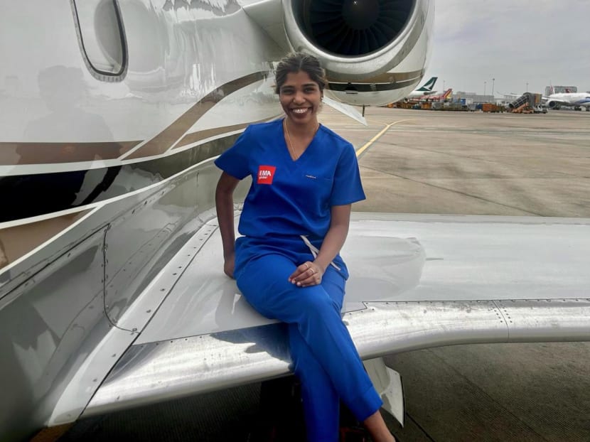 Soaring to save lives: The flight nurse who flies around the world responding to medical emergencies Soaring to save lives: The flight nurse who flies around the world responding to medical emergencies