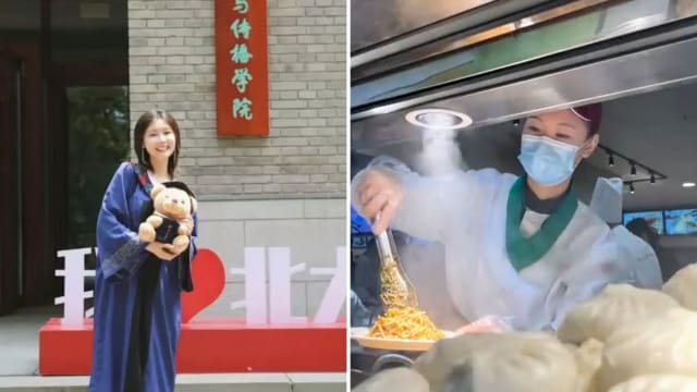 毕业后乐当食堂阿姨  北大研究生：“自己满足就是最好工作”
