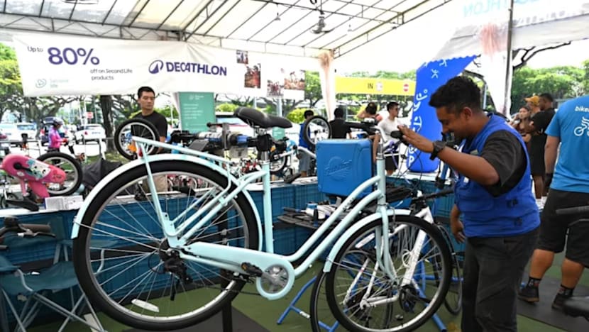 Decathlon Singapore lanjutkan Circular Bazaar; lebih banyak tawaran tukar beli basikal
