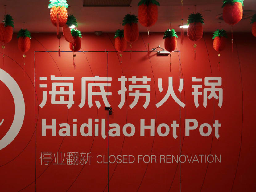 Customers affected by suspension of hotpot chain Hai Di Lao's Clarke Quay outlet have been offered a 30 per cent discount. Photo: Jason Quah/TODAY