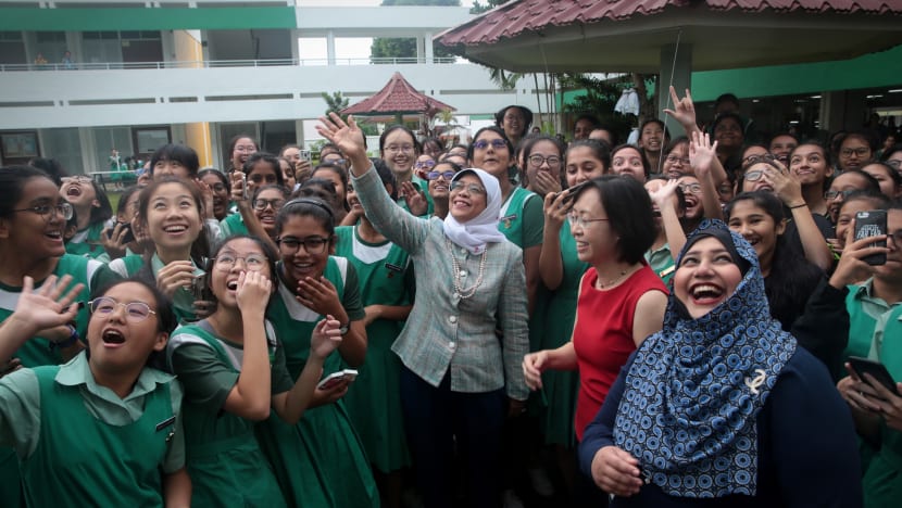 Female president gets more comments on clothing, says President Halimah