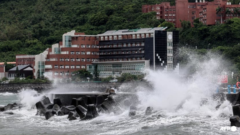 Typhoon Podul blows through southern Taiwan leaving one person missing
