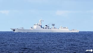 Chinese navy brushes past Okinawa islands as tensions with Japan flare