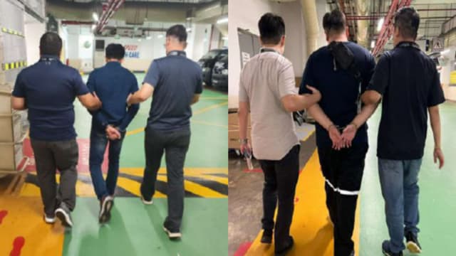 涉嫌有关银行恶意软件诈骗案 10名男子被捕