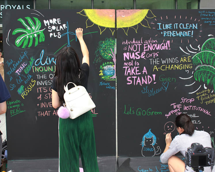 Student coalition highlights 'extensive' links between Singapore universities and fossil fuel industry, urges full divestment by 2030