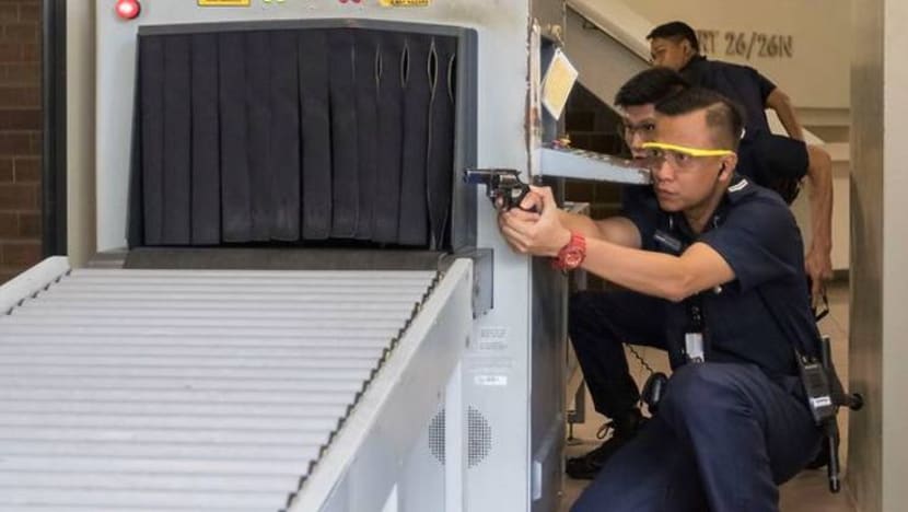 Polis adakan simulasi serangan pengganas di Mahkamah Negara