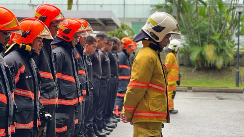 'An inspiration to us all': SCDF chief pays tribute to NSF Edward Go who died in firefighting operation
