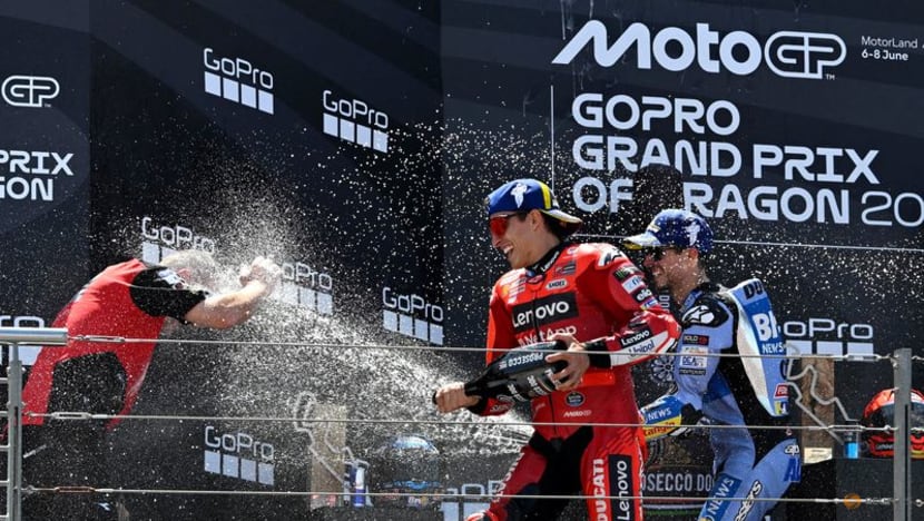 Unstoppable Marc Marquez wins Aragon Grand Prix to complete perfect weekend