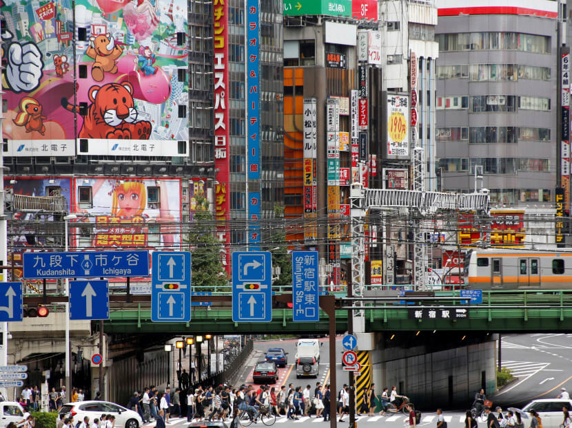 Buildings in Tokyo. Photo: Reuters