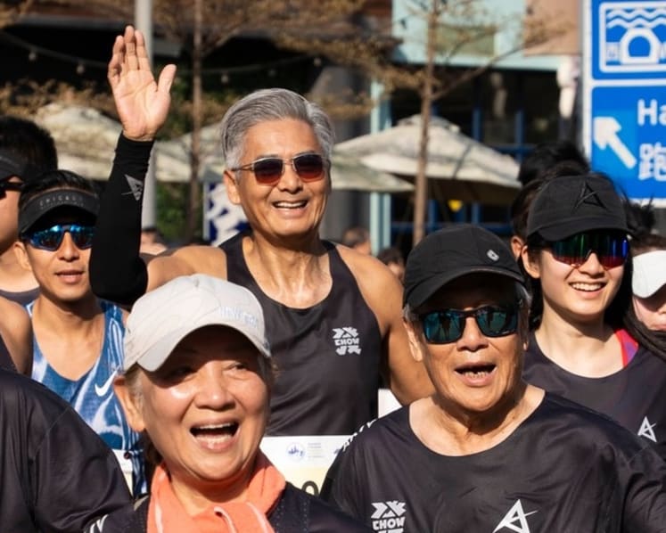 Chow Yun Fat, 70, completes 10km run at Hong Kong Marathon to God Of Gamblers theme song