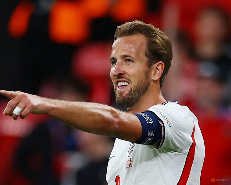 Bellingham hails Kane as England's greatest after milestone appearance