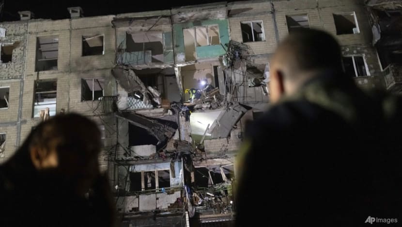 Russia launches major drone attack on Ukraine, damages residential buildings Russia launches major drone attack on Ukraine, damages residential buildings