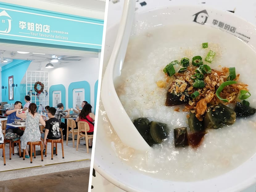 Tasty $2.80 century egg pork porridge, $1.20 bee hoon & free drink draw crowds at cosy Ang Mo Kio eatery
