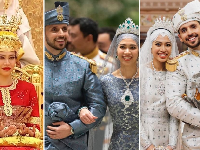 Feast your eyes on these outfits from Princess Fadzilah’s recent wedding. Photos: @support.anishaik, @rudolfportillo, @muash.portfolio/ Instagram