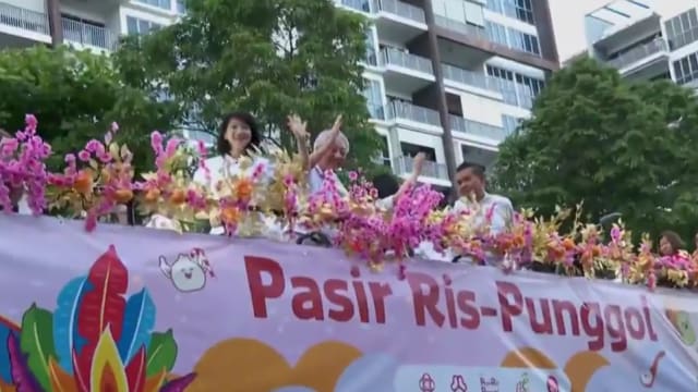 【财政预算案2025】艺大游行走入白沙-榜鹅区 张志贤：财政预算案为未来铺路