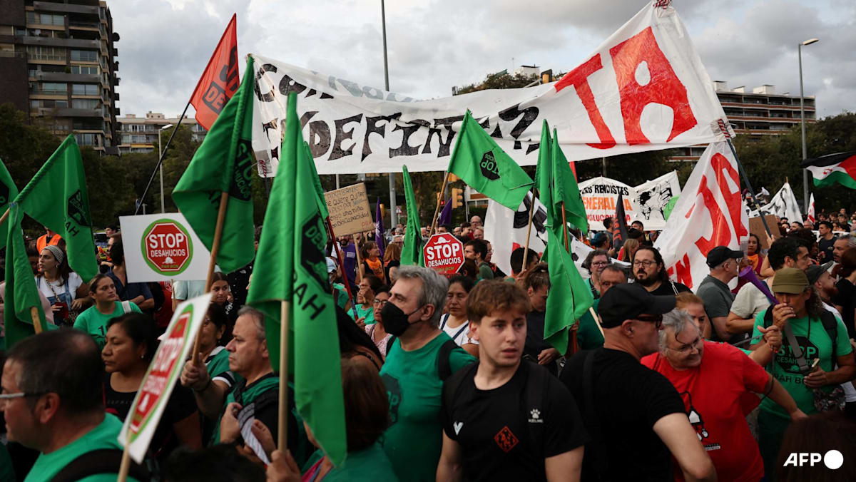 Protests over housing flare in Spain after relief measures rejected