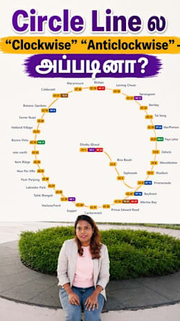 ரயில் வட்டப் பாதையில் "Clockwise", "Anticlockwise" - அப்படினா?