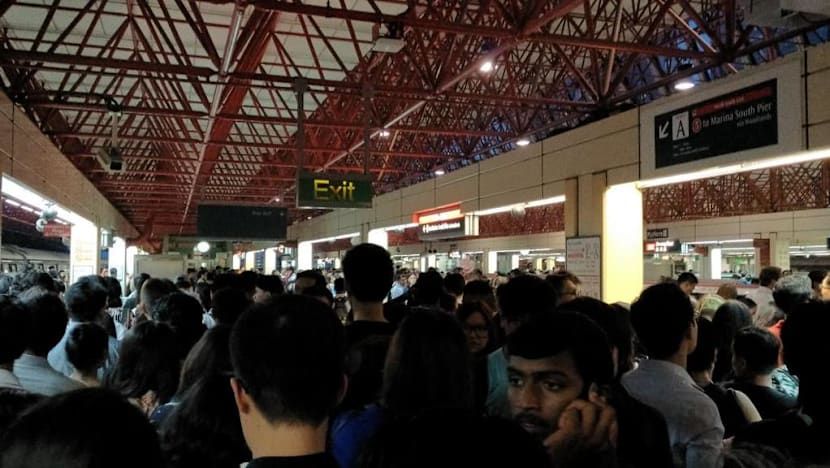 MRT breakdown: North-South, East-West lines down for hours