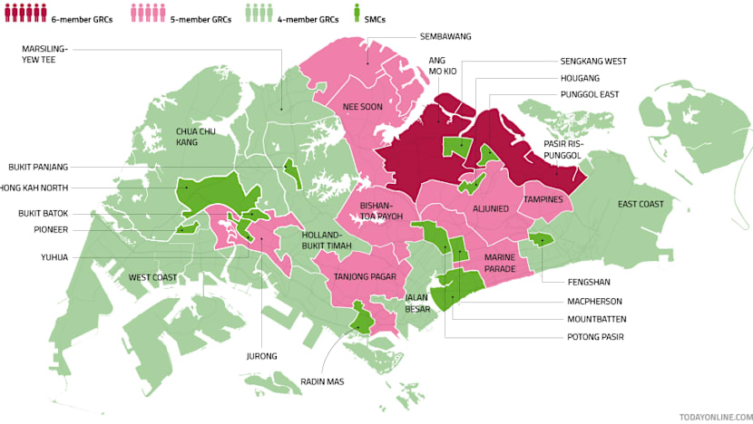 GE2015 Nomination Day: Where political parties will contest