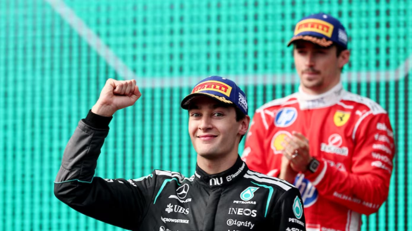 拉塞尔夺澳洲站冠军 收获F1赛季首冠