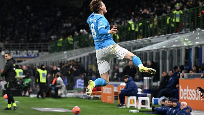 McTominay double earns champions Napoli away draw with leaders Inter