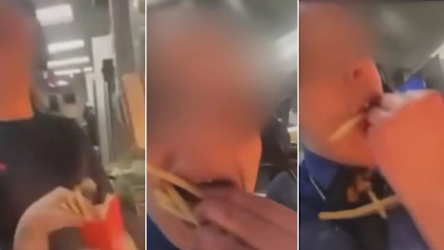 薯条塞嘴再放回餐盒  麦当劳女员工被炒还被起诉