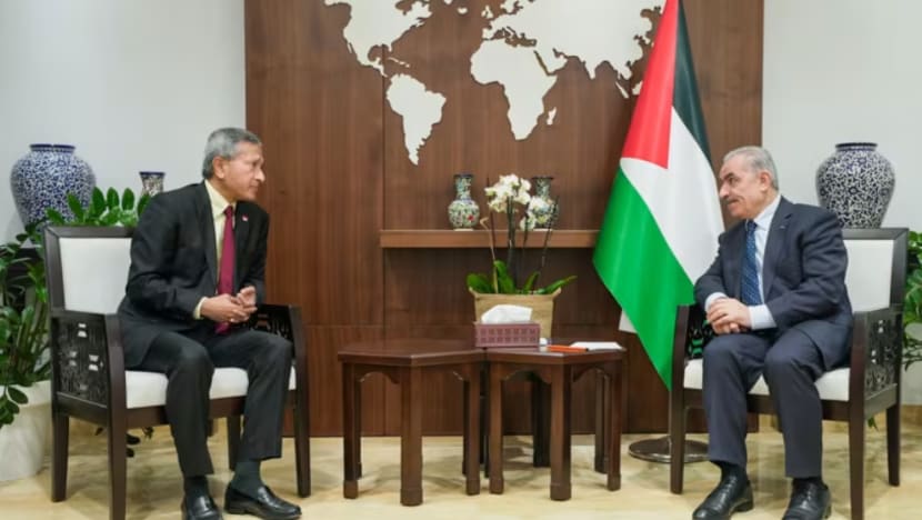 Vivian Balakrishnan meets Palestinian leaders, expresses Singapore’s concern about dire humanitarian situation in Gaza